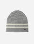 Herno RESORT BEANIE IN DOUBLE RIB WOOL Grey Pearl BER0005UR702929404