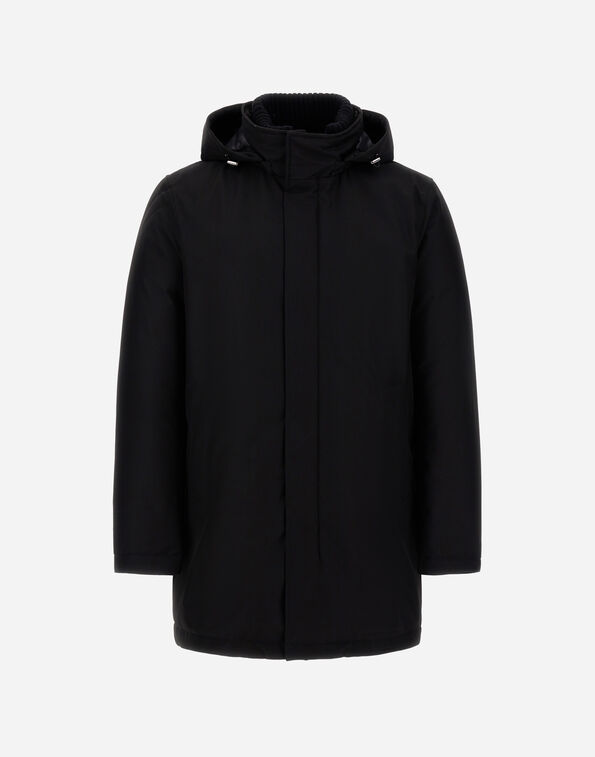 Herno JACKET IN NEW BUSINESS AND NYLON ULTRALIGHT Black PI001155U126389300