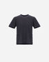 Herno PLAIN COTTON KNIT T-SHIRT Blu Navy MG000170U720979200