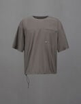 Herno LAMINAR T-SHIRT IN EXTRALIGHT STRETCH Grey TS00001UL12832S9438