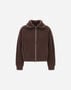 Herno RESORT CARDIGAN IN INFINITY Dark Chocolate MC00034DR702218810