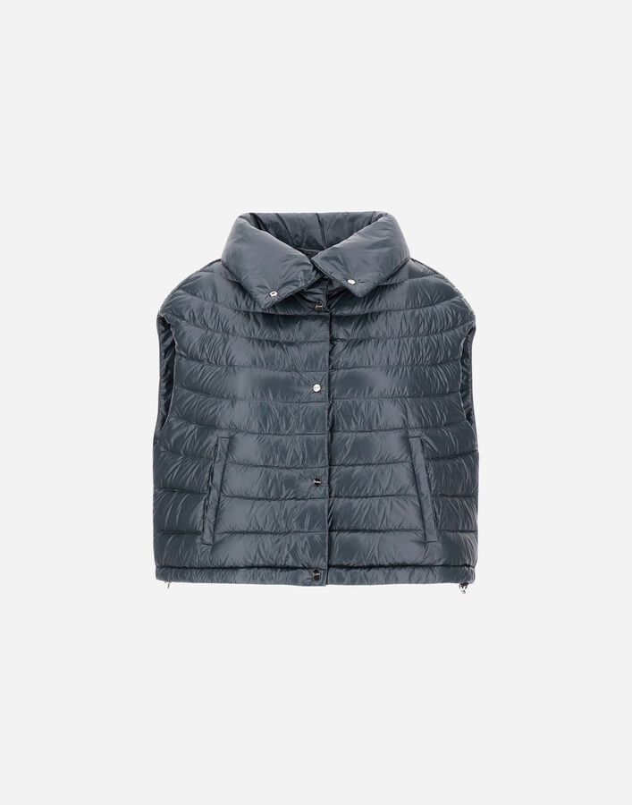 Herno RESORT NYLON ULTRALIGHT VEST Midnight Teal PI00144DR12017Z9123