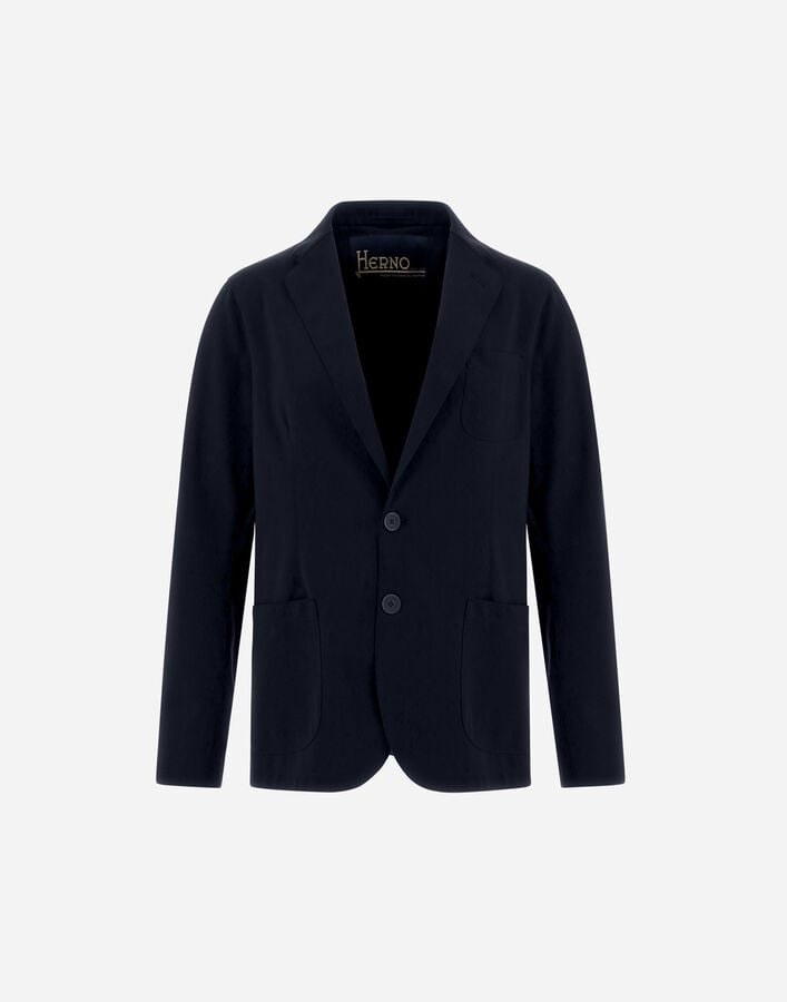 Herno LIGHT SCUBA BLAZER Navy Blue GA000157U12359S9200
