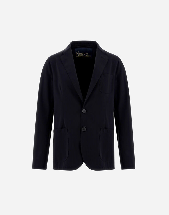 Herno LIGHT SCUBA BLAZER Black GA000157U12359S9300