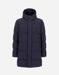 Herno LONG PARKA IN 2-LAYER WINDSTOPPER Blue PI001240U128409201