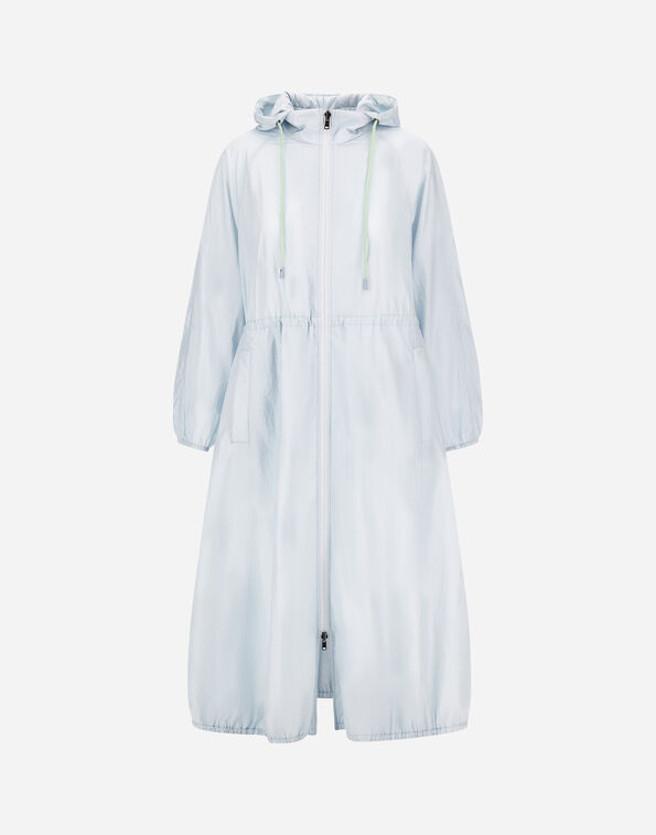 Herno SHINY TECH CRINKLE PARKA Light Blue PA000077D127019029