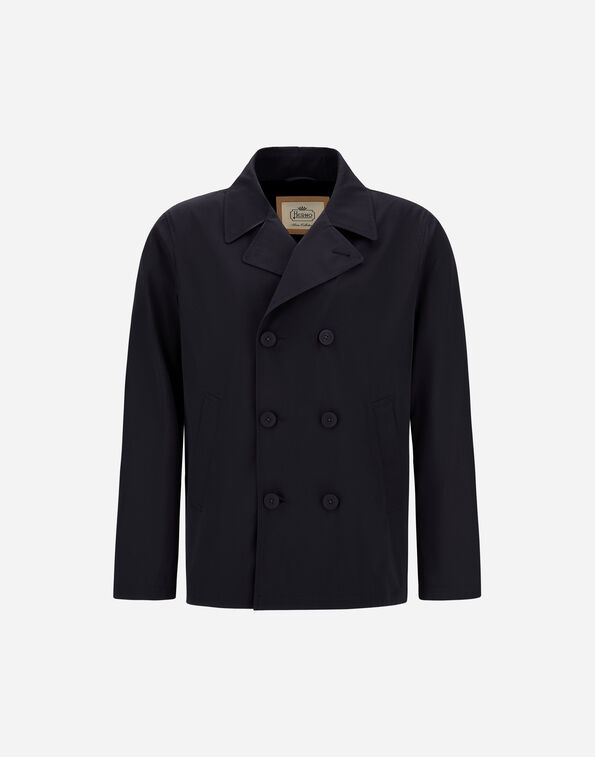 Herno PEA COAT IN DEAN Navy Blue PE000052U132389200