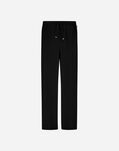 Herno RESORT TROUSERS IN CASHMERE SILK Black PT00050DR380879300