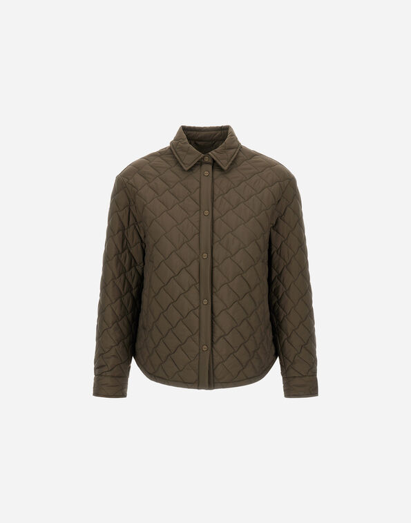 Herno ECOAGE SHACKET Green/Beige GI000351D12456Z7720