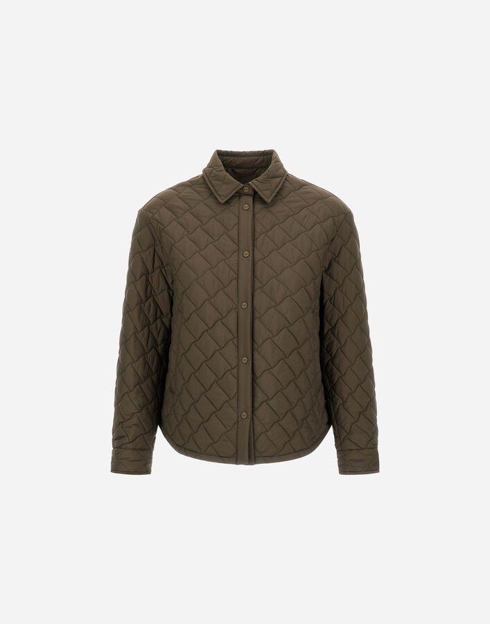 Herno ECOAGE SHACKET Green/Beige GI000351D12456Z7720