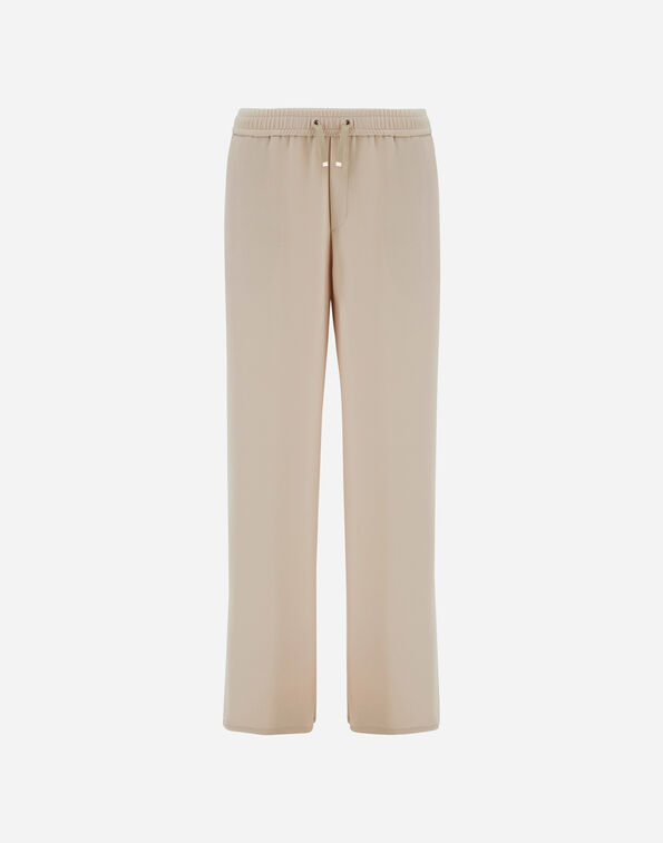 Herno MATTE CREPE SATIN TROUSERS Chantilly PT000176D127551985