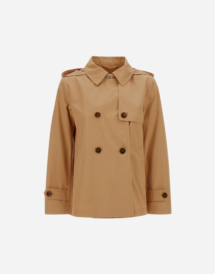 Herno PEACOAT IN DEAN Camel IM000177D132382157