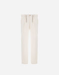 Herno RESORT TROUSERS IN CASHMERE SILK Ivory PT00037UR380871200