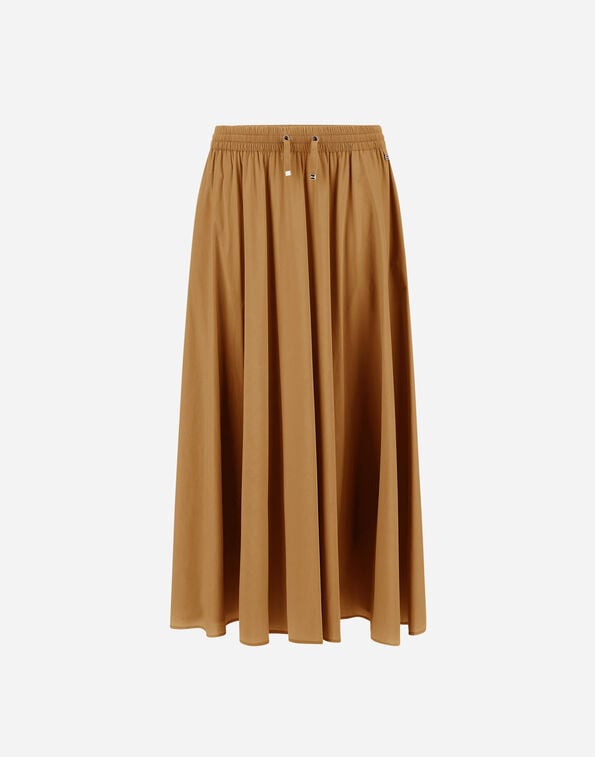 Herno LIGHT NYLON STRETCH SKIRT Camel GN000007D12431SZ2157