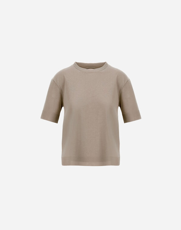 Herno T-SHIRT IN GLAM KNIT&nbsp;EFFECT Dove Grey JG000223D520562600