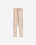 Herno RESORT ENVERS SATIN TROUSERS Chantilly PT00038DR127271985