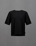 Herno LAMINAR T-SHIRT IN LIGHT KNIT Black MG00009UL720899300