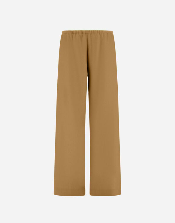 Herno 100% WOOL FLANNEL TROUSERS Light Camel PT000145D334782113