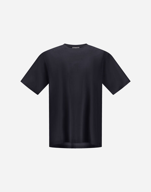 Herno SUPERFINE&nbsp;COTTON STRETCH T-SHIRT Navy Blue JG000276U520039200
