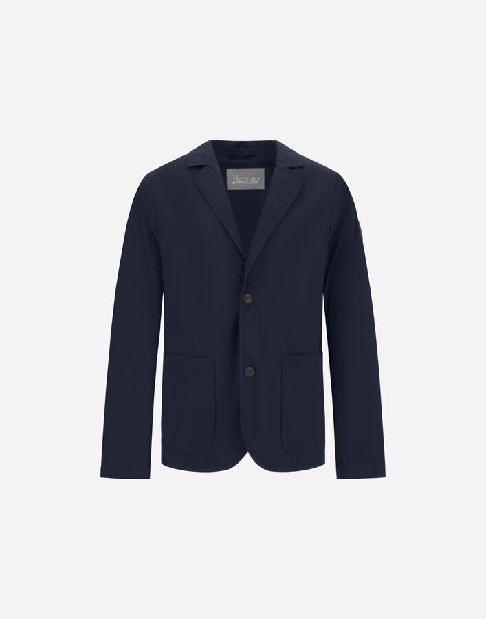 Herno BLAZER IN LIGHT&nbsp;STRETCH NYLON Blue GA000004X12431SZ9201