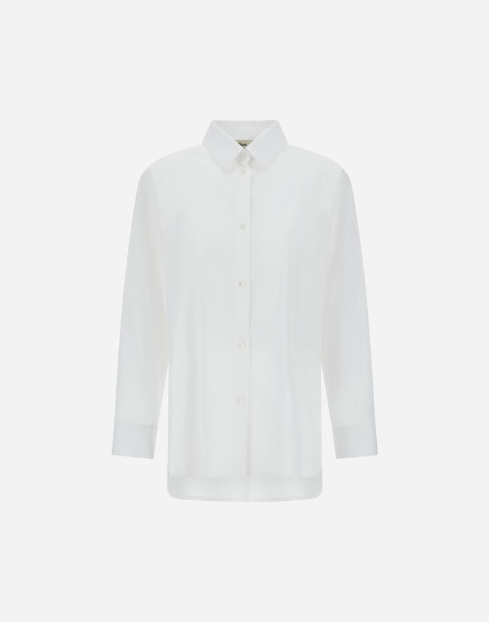 Herno SHIRT IN SMART COTTON POPELINE White CM000042D132881000