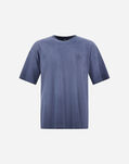 Herno T-SHIRT IN MELANGEÂ COTTON JERSEY Navy Blue JG000242U521169200