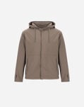 Herno RESORT JACKET IN NYLON COMFORT STRETCH Dark Taupe GI00088UR12742S2700