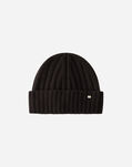 Herno BEANIE IN PURE CASHMERE Dark Chocolate BER00055D710408800