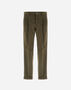 Herno TROUSERS IN STRETCH COTTON VELVET Olive Green PT000138U13268S7780