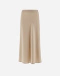 Herno RESORT SKIRT IN ENVERS SATIN Chantilly GN00011DR127271985