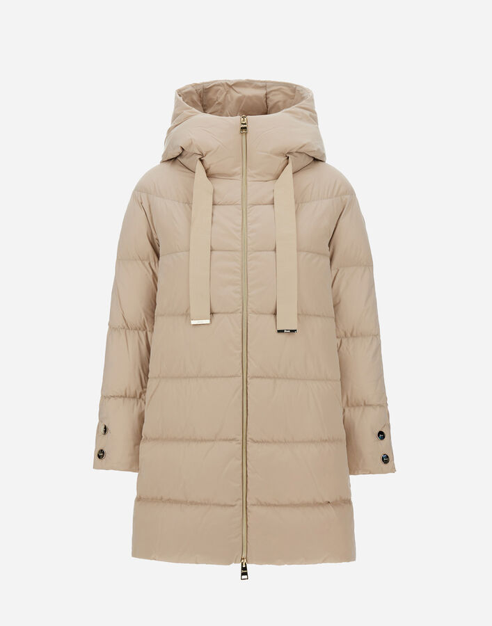 Herno A-SHAPE JACKET IN SATIN Chantilly PI1304D12170Z1985