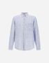 Herno RESORT SHIRT IN SOFT ALOE LINEN Blue CM00008UR17142M019100