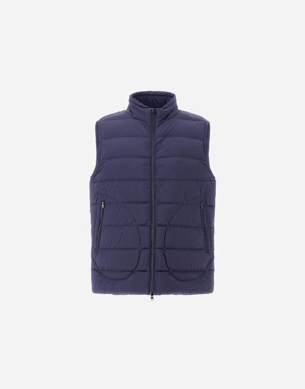Herno IL GILET New Blue PI012ULE12456Z9202