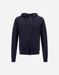 Herno IMMENSE WOOL CASHMERE SWEATSHIRT Dark Blue MC0003UNW702569290