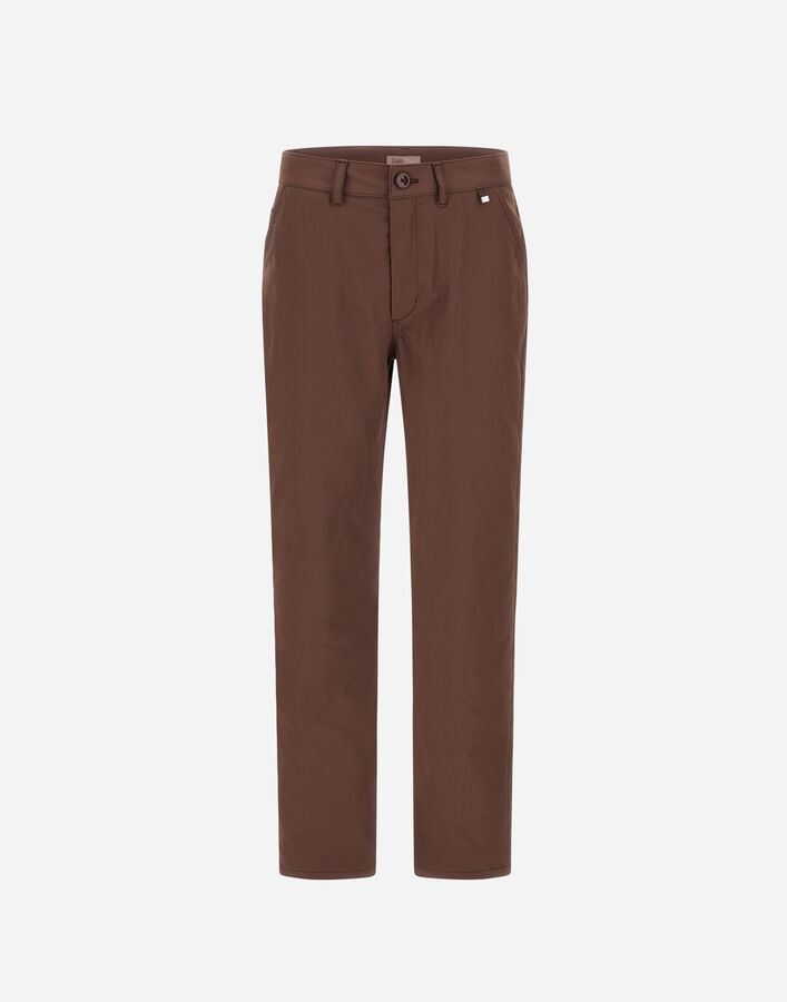 Herno RESORT COTTON FEEL TROUSERS Dark Chocolate PT00046DR125318810