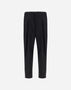 Herno TROUSERS IN FLUID WOOL Black PT000136U334539300