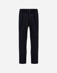 Herno TROUSERS IN WARMÂ TECH Navy Blue PT000145U125399200