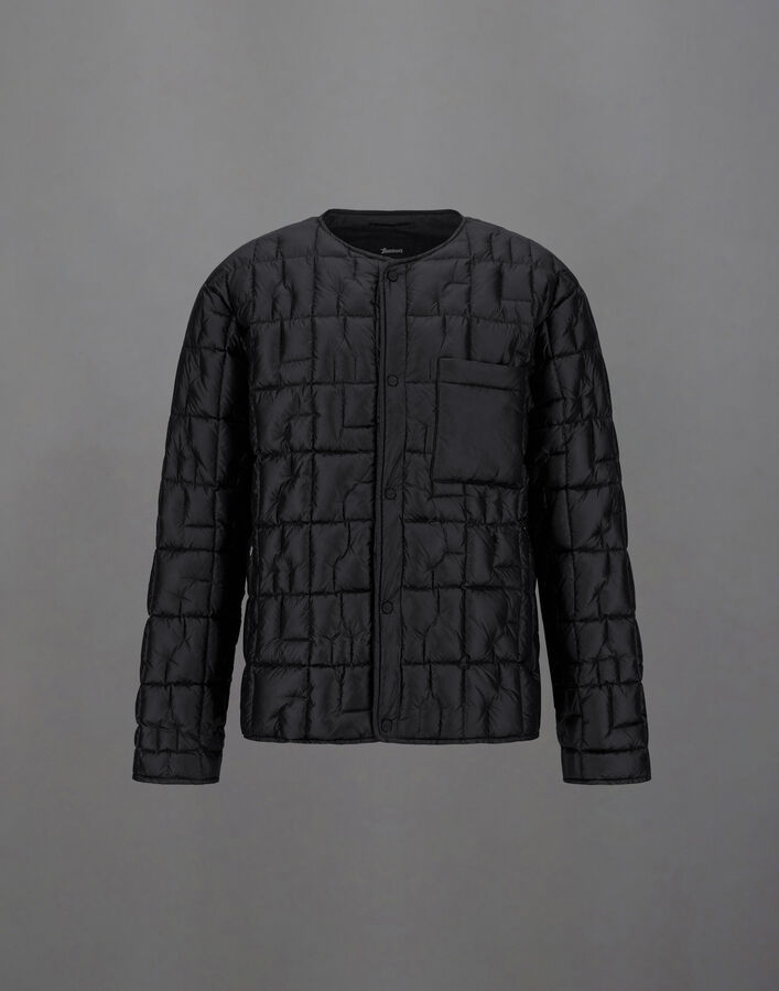 Herno LAMINAR JACKET IN QUILTED RIPSTOP Black PI00380UL128439300