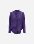 Herno PURE WOOL GLOBE SWEATER Purple ML000002X701924705
