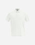 Herno JERSEY CREPE POLO SHIRT White JPL00115U520051000