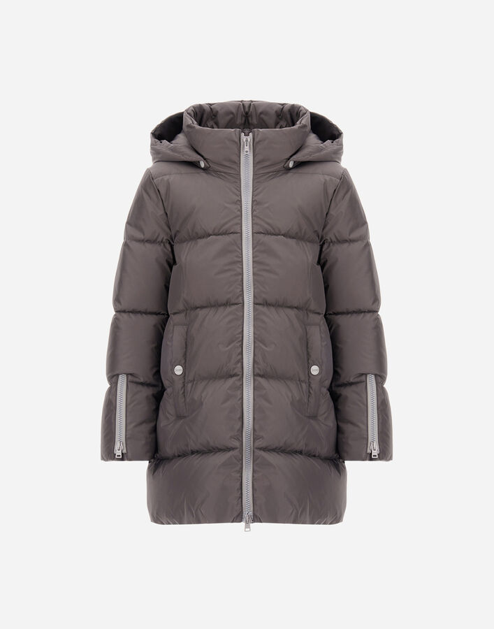 Herno A-SHAPE JACKET IN NYLON CHAMONIX Grey PI000188G12004Z9460