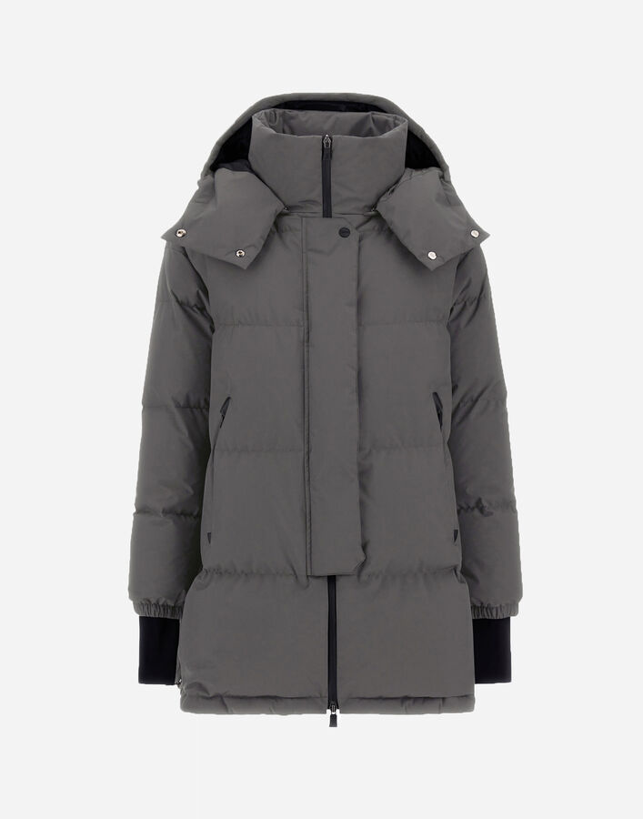 Herno RELAXED JACKET IN 2-LAYER WINDSTOPPER Grey PI002047D128409436