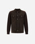 Herno RESORT COTTON CASHMERE KNIT SHACKET Dark Chocolate MC00044UR721128810