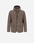 Herno RESORT STRETCH COMFORT NYLON BLAZER Dark Taupe GA00018UR12742S2700