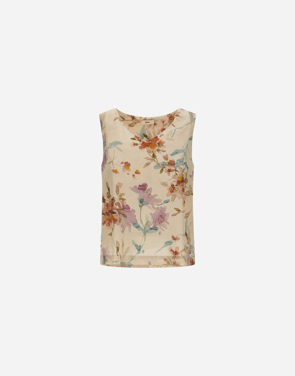 Herno TOP IN FLORAL PRINT Multicolor BL000051D12789P9999