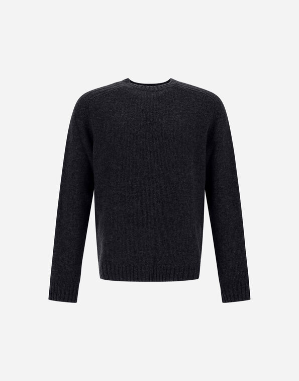 Herno SWEATER IN 100% WOOL Navy Blue MG000187U701009200