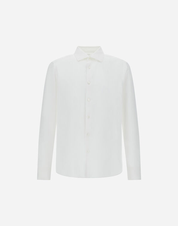 Herno SHIRT IN SUMMER LINEN White CM000030U171391000