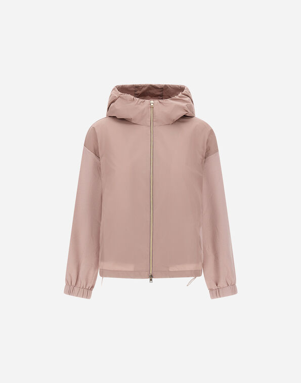 Herno JACKET IN FRESH STRETCH VISCOSE AND NEW TECHNO TAFFETA Powder Pink MC000190D760604035