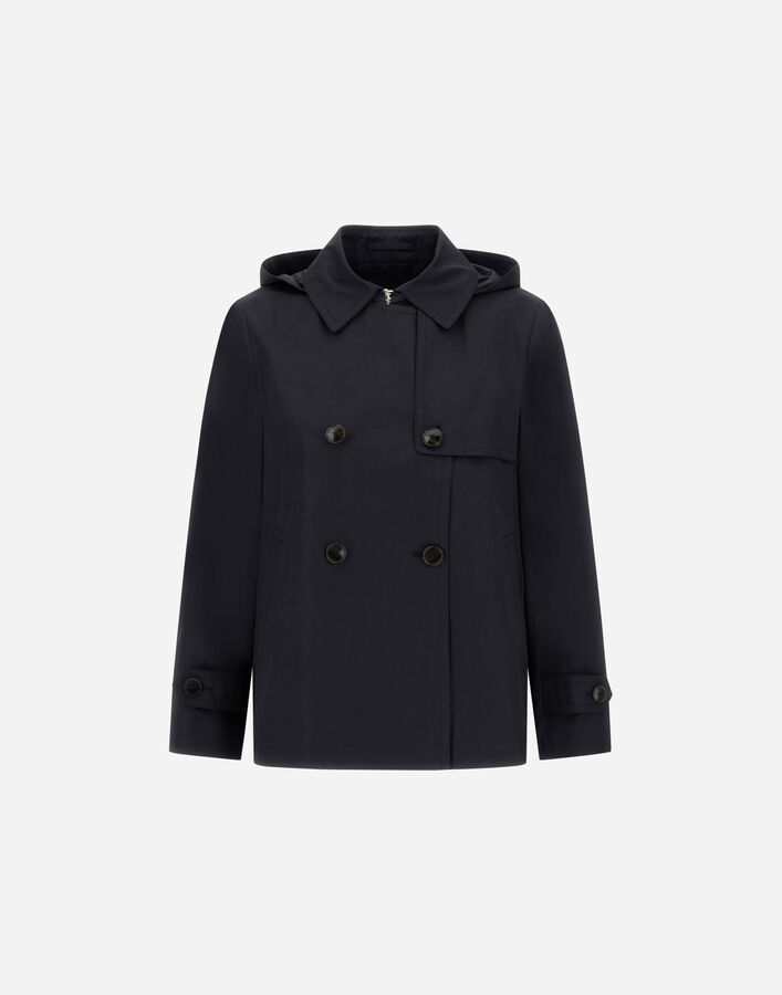 Herno PEA COAT IN DEAN Navy Blue IM000177D132389200