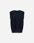 Herno VEST IN COB STITCH ALPACA WOOL Navy Blue MV000008U703129200